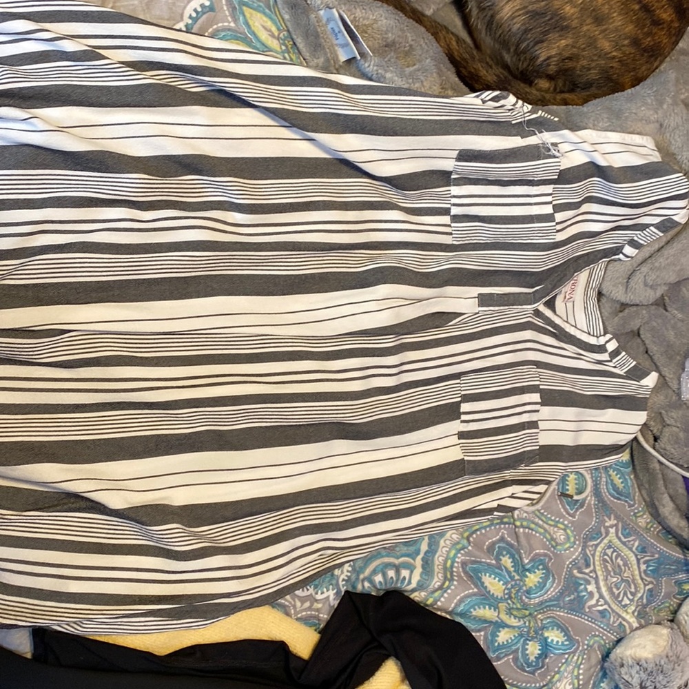 striped dress